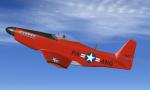 FS2004/FSX Mustang P-51H Pennsylvania ANG Textures